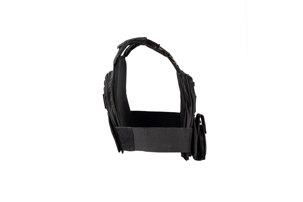 Porta Placas con Protección Balística negro